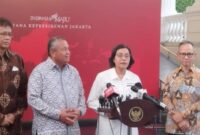 Menteri Keuangan Sri Mulyani Indrawati Analisis Kenaikan Nilai Tukar Dolar AS