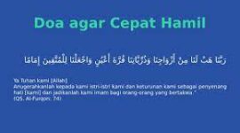 DOA AGAR CEPAT DIBERIKAN KETURUNAN