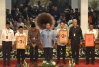 Resmi: Anies-Cak Imin Nomor Urut 1, Prabowo-Gibran 2, Ganjar-Mahfud 3
