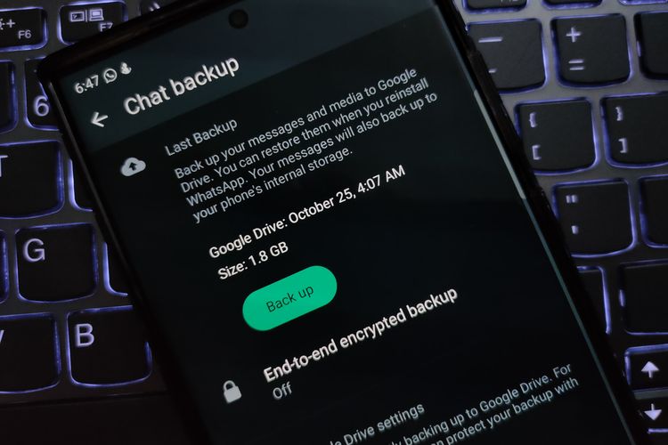 Perubahan Kebijakan Google: Kuota Gratis untuk Backup Chat WhatsApp di Google Drive Berakhir