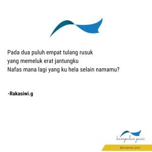 PUISI TULANG RUSUK PUISI TULANG RUSUK