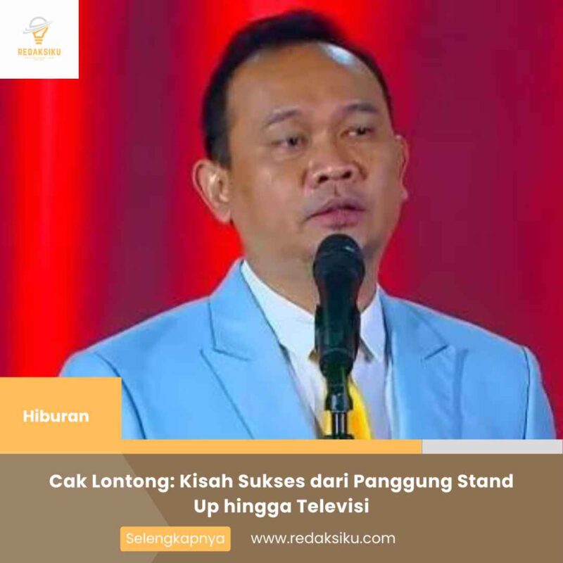 Cak Lontong: Kisah Sukses dari Panggung Stand Up hingga Televisi