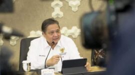 Ketua Umum Golkar Airlangga Hartarto membuka pintu untuk Bobby Nasution jika mau bergabung sebagai kader Golkar