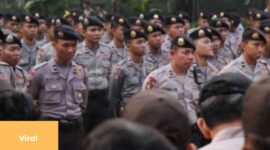 Koalisi Aparat Diterjunkan Amankan Demo di DPR Hari Ini dengan Total 2.970 Orang