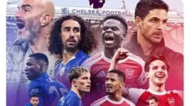 Big Match Liga Inggris minggu 30, Man City vs Arsenal, Persaingan Puncak Klasemen