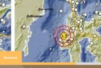 Gempa Magnitudo 3.3 di Mamasa Sulawesi Barat, Berikut Info BMKG