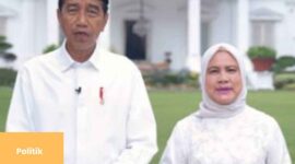 Mengucapkan selamat Idul Fitri, Jokowi berharap menjadi ajang silaturahmi dan membangun kembali tali persaudaraan