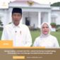 Mengucapkan selamat Idul Fitri, Jokowi berharap menjadi ajang silaturahmi dan membangun kembali tali persaudaraan