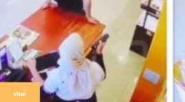 Terekam CCTV Bapak melakukan Pelecehan Ke Kasir Wanita di Depok