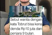 Apa pengertian Tobrut sebutan Viral di Sosmed?