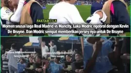 Fans Real Madrid Sobek Baju Fans Manchester City Robek, Ternyata Ini Faktanya