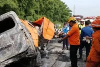 Jasa Raharja Menjamin Korban Kecelakaan KM 58 Tol Cikampek Dapat Dana Pertanggungan Wajib Kecelakaan Lalu Lintas Jalan