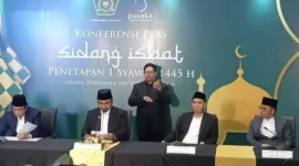 Kementerian Agama: Dalam Perhitungan 1 Syawal 1445 H jatuh pada hari Rabu 10 April 2024
