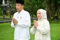 Mengucapkan selamat Idul Fitri, Jokowi berharap menjadi ajang silaturahmi dan membangun kembali tali persaudaraan