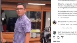 Pertamina Bebastugaskan Karyawannya yang Viral Parkir Sembarangan Pakai Mobil HRV Lagi Beli Bakso dan Meludah