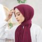 Tutorial hijab pashmina plisket