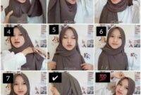 tutorial hijab pashmina