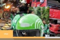 Ojek Online Tabrak Truk di Jakbar sampai Meninggal Dunia