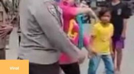 Viral Unit Bhabinkamtibmas di Makassar Ditampar Emak-emak, Pelaku Terancam 5 Tahun Kurungan