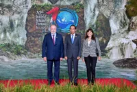 Presiden Jokowi memimpin KTT World Water Forum ke-10 di Bali International Convention Center (BICC)