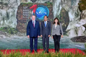 Presiden Jokowi memimpin KTT World Water Forum ke-10 di Bali International Convention Center (BICC) Presiden Jokowi memimpin KTT World Water Forum ke-10 di Bali International Convention Center (BICC)