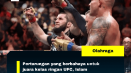 Pertarungan yang berbahaya untuk juara kelas ringan UFC, Islam Makhachev