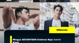 Mingyu SEVENTEEN Endorse Baju Calvin Klein