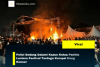 Polisi Sedang Dalami Kasus Ketua Panitia Lentera Festival Terduga Korupsi Uang Konser