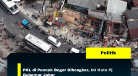 PKL di Puncak Bogor Dibongkar, Ini Kata Pj Gubernur Jabar