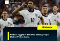 Prediksi Inggris vs Slovakia: berlangsung di Stadion Veltins Arena