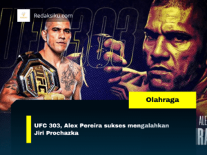 UFC 303, ALEX PEREIRA SUKSES MENGALAHKAN JIRI PROCHAZKA UFC 303, ALEX PEREIRA SUKSES MENGALAHKAN JIRI PROCHAZKA