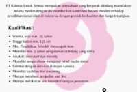 Lowongan Kerja Host Live Freelance di Tangerang 2024