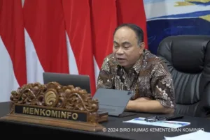 Budi Arie Setiadi mengatakan pemberantasan judi online (judol) dan pinjaman online (pinjol) ilegal Budi Arie Setiadi mengatakan pemberantasan judi online (judol) dan pinjaman online (pinjol) ilegal