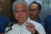 Kepala Pusat Penerangan Hukum Kejaksaan Agung, Harli Siregar saat menggelar konferensi pers. (Foto/dok. Kejaksaan Agung) 
