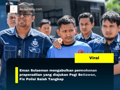 Eman Sulaeman mengabulkan permohonan praperadilan yang diajukan Pegi Setiawan, Fix Polisi Salah Tangkep