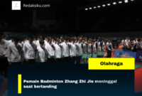 Pemain Badminton Zhang Zhi Jie meninggal saat bertanding