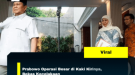 Prabowo Operasi Besar di Kaki Kirinya, Bekas Kecelakaan