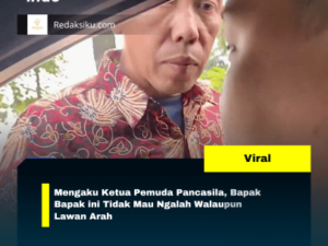 MENGAKU KETUA PEMUDA PANCASILA, BAPAK BAPAK INI TIDAK MAU NGALAH WALAUPUN LAWAN ARAH