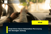 Kisah Driver Gocar Selamatkan Penumpang dari Serangan Jantung