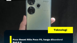 Poco Resmi Rilis Poco F6, harga dibanderol Rp4,9 jt