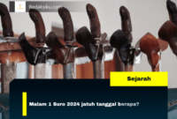 Malam 1 Suro 2024 jatuh tanggal berapa?