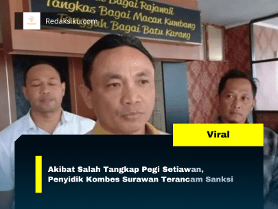 Akibat Salah Tangkap Pegi Setiawan, Penyidik Kombes Surawan Terancam Sanksi