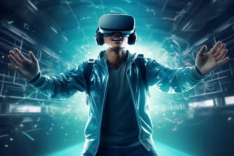 Ilustrasi metaverse jadi teknologi canggih peradaban modern (Freepik/@Freepik)