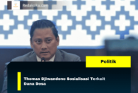 Thomas Djiwandono Sosialisasi Terkait Dana Desa