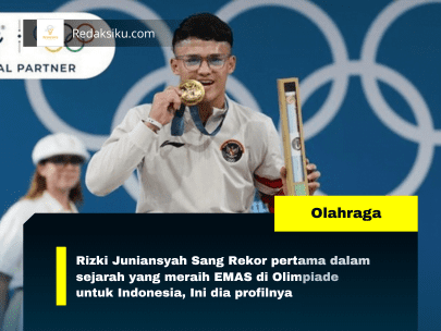 Rizki Juniansyah Sang Rekor pertama dalam sejarah yang meraih EMAS di Olimpiade untuk Indonesia, Ini dia profilnya