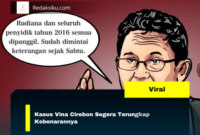 Kasus Vina Cirebon Segera Terungkap Kebenarannya