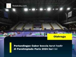 Pertandingan Cabor boccia turut hadir di Paralimpiade Paris 2024 hari ini Pertandingan Cabor boccia turut hadir di Paralimpiade Paris 2024 hari ini
