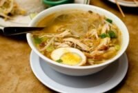 Cara Mudah Membuat Resep Soto Ayam Lamongan, Gurih dan Nikmat!