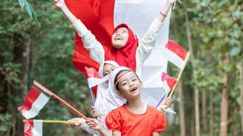Ilustrasi lomba 17 agustus ingatkan perjuangan kemerdekaan (Freepik/@Freepik)