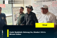 Vadel Badjideh: Bohong Itu, Disebut Nikita Mirzani Kabur